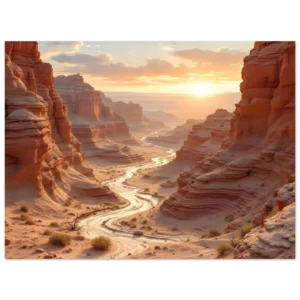The Serpent’s Path Through Sand and Time
