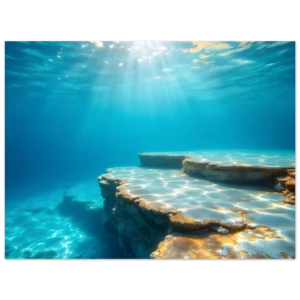 Sunfall Over the Submerged Terrace
