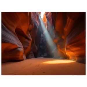 Lightfall in the Chamber of Curved Silence