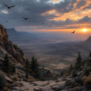 Flight Over the Ancient Divide