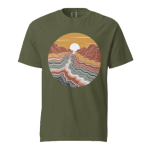 River of Strata Comfort Tee
