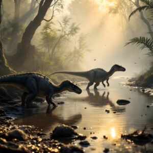 Shadows of Dawn in the Mesozoic Realm