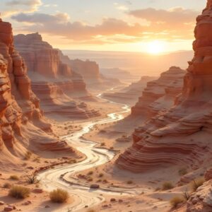 The Serpent’s Path Through Sand and Time
