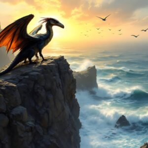 The Watcher Above the Ancestral Tide