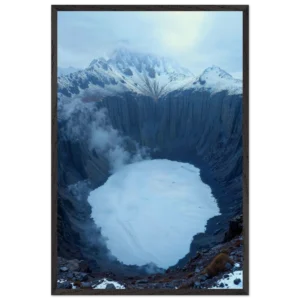 The Frozen Breath of the Caldera Heart