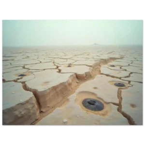 Silence Beneath the Cracked Expanse