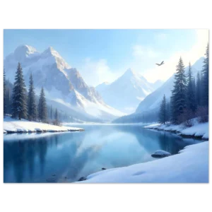 The Still Mirror of Glacial Sovereigns